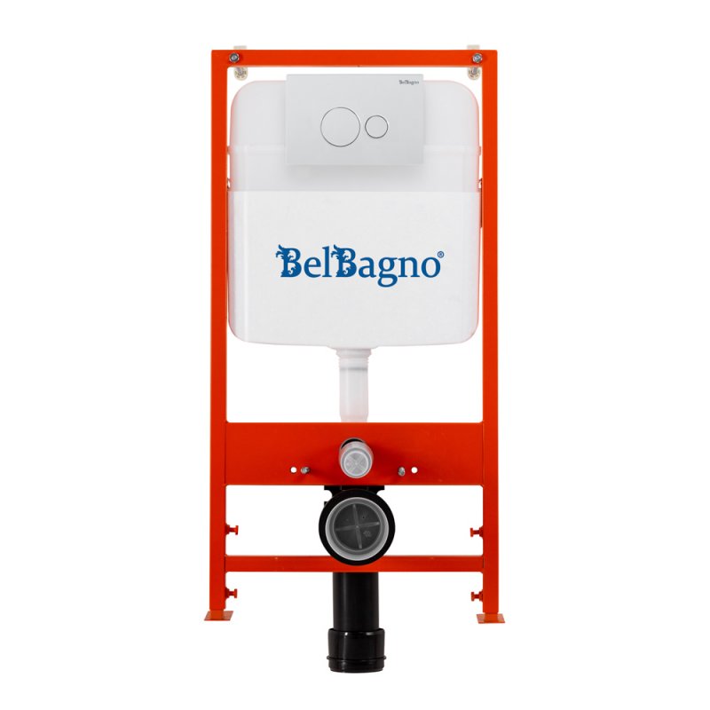 Подвесной унитаз BelBagno Uno-Tor BB5177CH-TOR/SC/BB026/BB082BL комплект 3 в 1