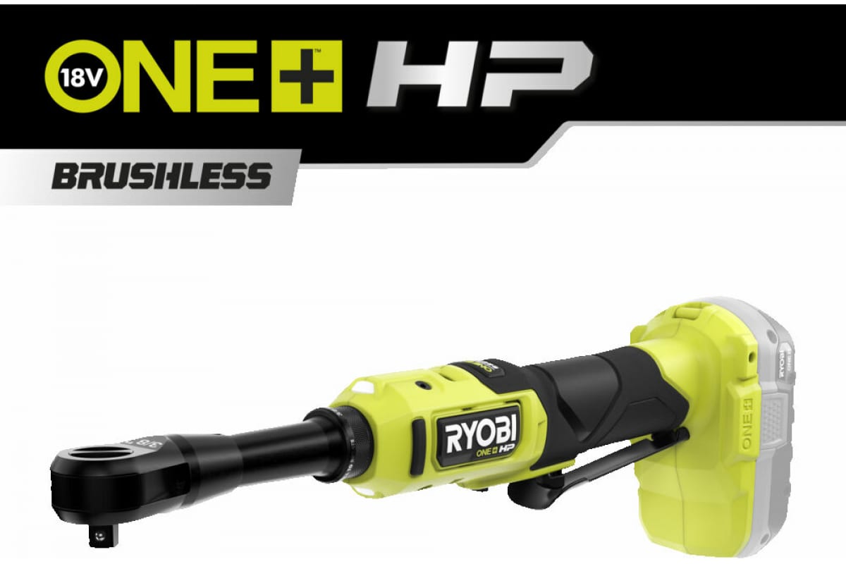 Аккумуляторная трещотка Ryobi ONE+ HP RRW1838X-0 5133005390