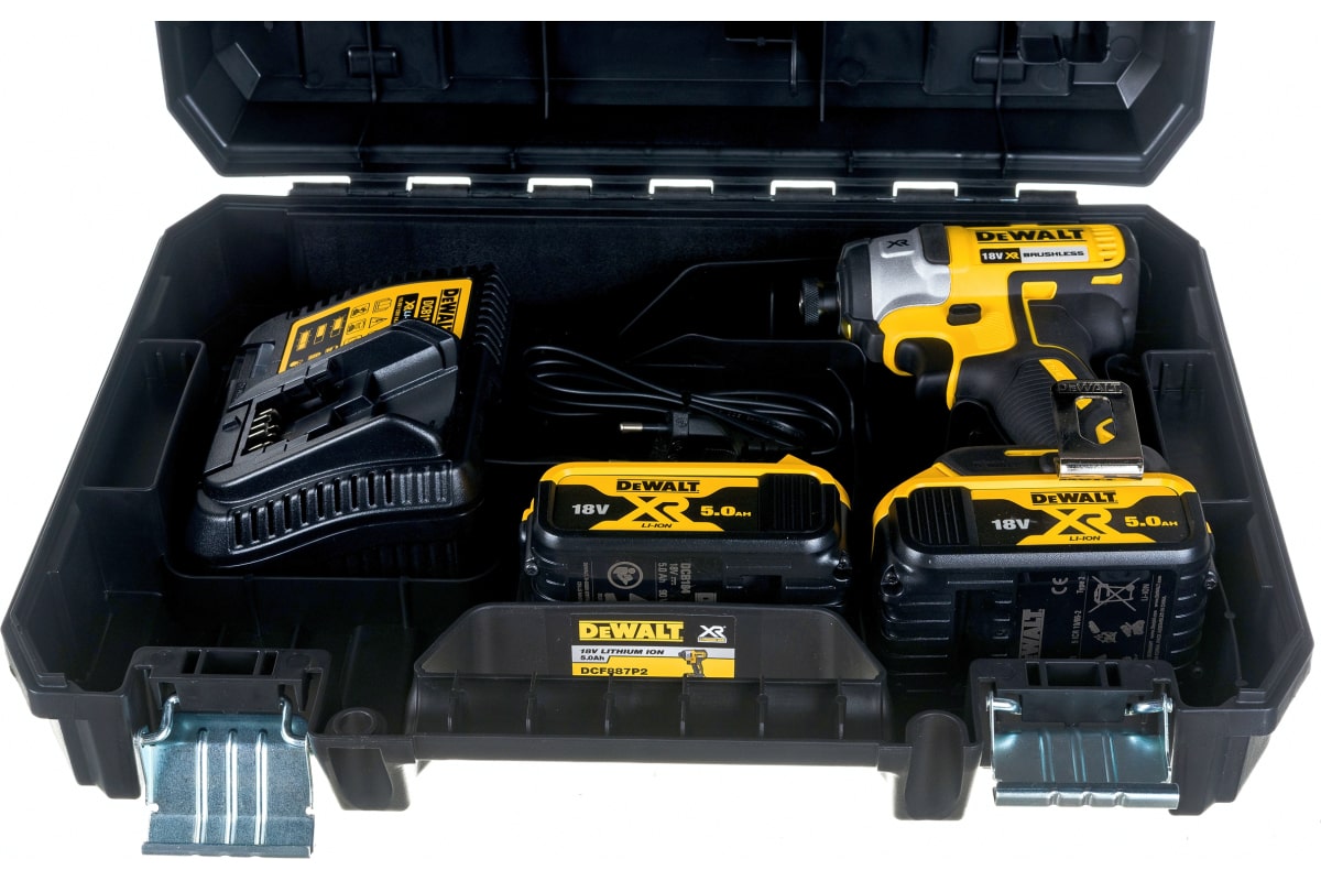 Бесщёточный импульсный шуруповерт DeWalt DCF887P2