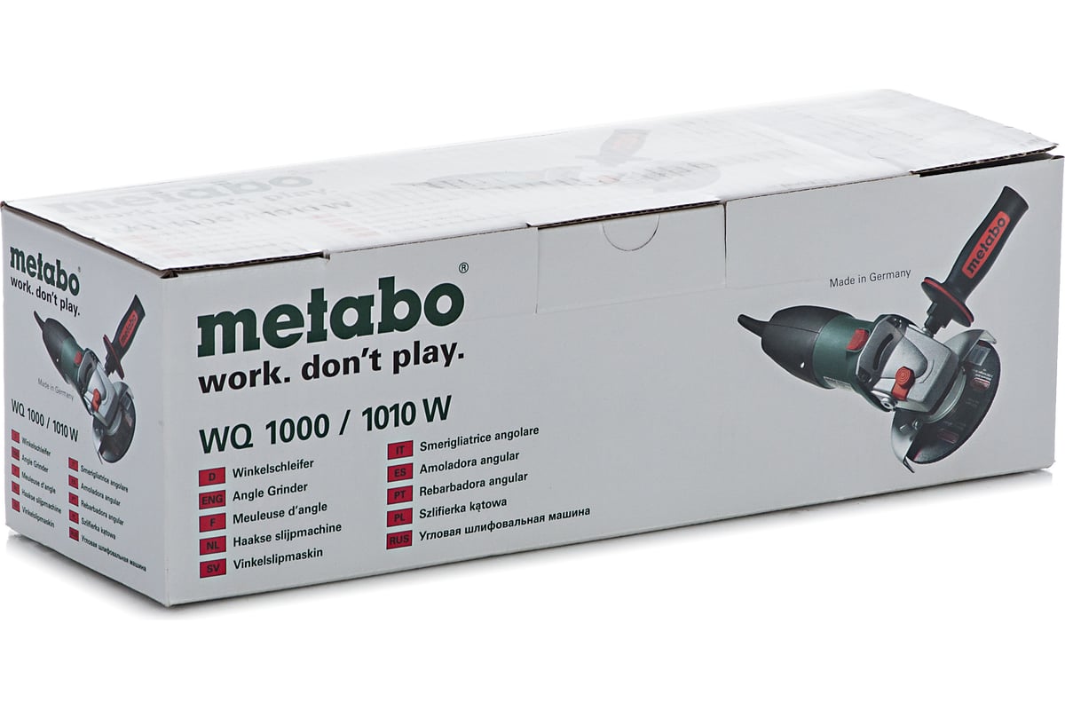 Угловая шлифмашина Metabo WQ 1000 620035000