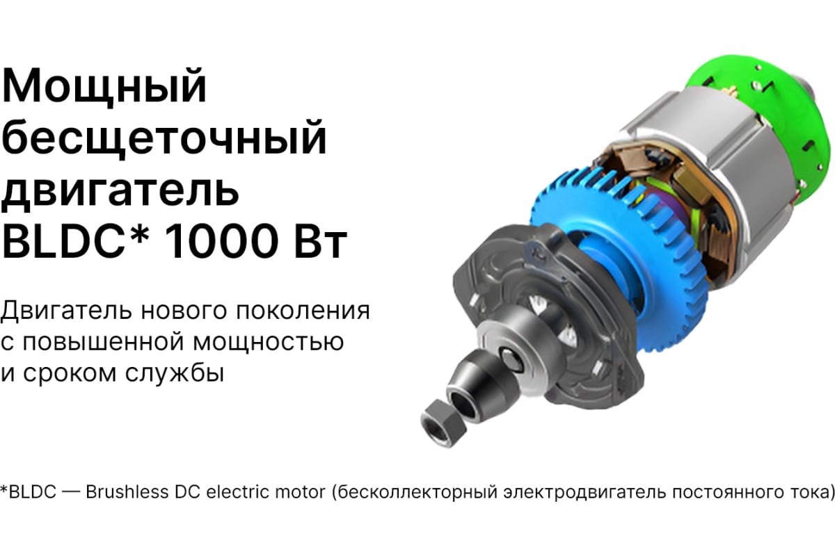 Бесщеточная угловая шлифмашина Keyang DG20BLH-125SV (Bare)