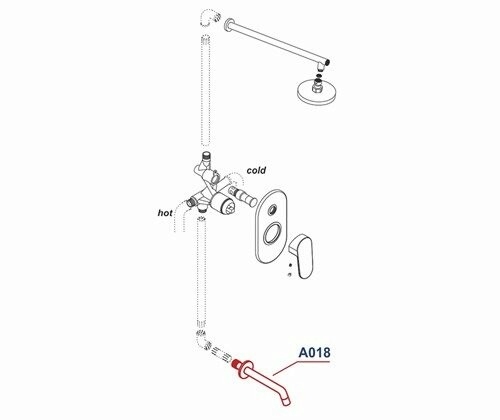 Смеситель для раковины WasserKRAFT Main A41513 хром