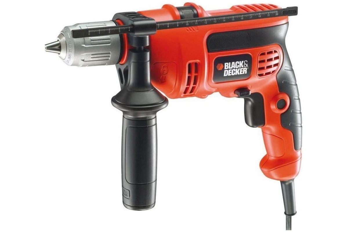 Ударная дрель Black&Decker CD 714 CRES