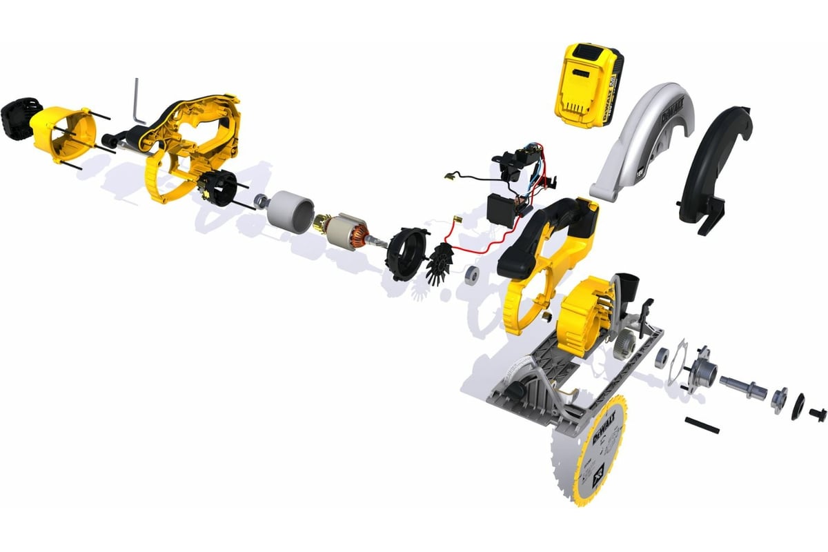 Дисковая пила DeWalt DCS391M2