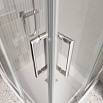 Душевой уголок BelBagno LUCE-AH-22-140/110-C-Cr 140x110 прозрачный, хром