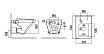 Комплект Weltwasser 10000011645 унитаз Hofbach 041 GL-WT + инсталляция + кнопка Amberg RD-WT