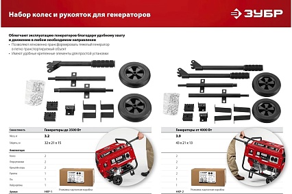 Гибридный генератор бензин/газ с электростартером Зубр 5500 Вт, СГ-5500Е