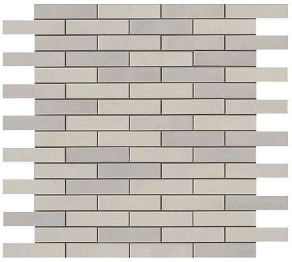 Мозаика Atlas Concorde Dwell Silver Mosaico Brick 30,5x30,5 см, 9DBV