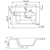 Мебель для ванной Iddis Edifice 60 см темно-серый