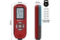 Толщиномер лакокрасочных покрытий iCartool Fe/NFe IC-T150