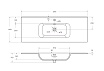 Мебель для ванной Cezares Eco-Cer-N 120 см Sapfiro