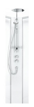 Душевая кабина IFO/IDO Showerama Comfort 90x90 профиль серебристый, стекло прозрачное