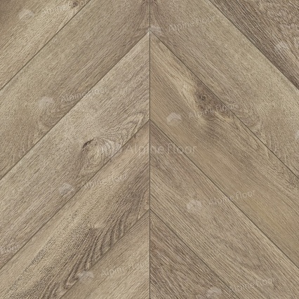 Виниловый ламинат Alpine Floor Chevron Alpine LVT Дуб Натуральный Отбеленный 555x127x2.5 мм, ECO 20-3B