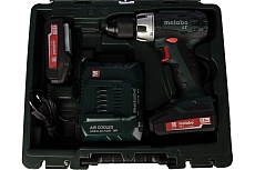 Аккумуляторный винтоверт Metabo BS 18 LT Set с набором оснастки 602102600