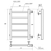 Полотенцесушитель водяной Point Вега PN71556 П5 50x60 хром