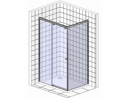 Душевой уголок Bravat Line 120x80 прямоугольный