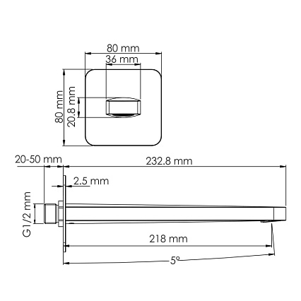 Душевой набор WasserKRAFT Tauber A6451.297.298.097.121.275.100.276 никель