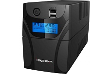 Источник бесперебойного питания Ippon Back Power Pro II 700 420Вт 700ВА черный 1030304