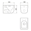 Комплект Point PN48028G унитаз Меркурий PN41831GM + инсталляция Элемент PN45120 + кнопка Афина PN44041G золото