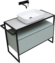 Мебель для ванной Allen Brau Priority 100 см рapyrus white matt