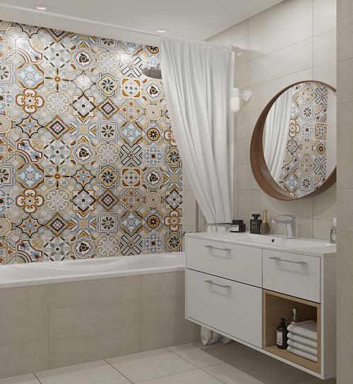 Дизайн-проект ванной комнаты "Восточная сказка"