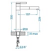 Смеситель для кухни Alveus Zina Monarch 11365