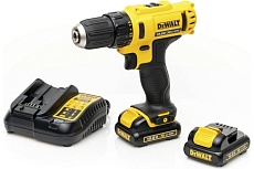 Аккумуляторная дрель-шуруповерт DeWalt DCD710C2P-KS