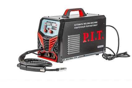 Сварочный полуавтомат P.I.T. 165А, ПВ-60, MMA 1.6-4 мм, 4.8 кВт, MIG 0.8-1.0 мм PMIG165-C1