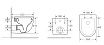 Комплект Weltwasser 10000010660 унитаз Heimbach 041 GL-WT + инсталляция + кнопка Amberg RD-WT