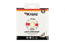 Диск алмазный отрезной сегментный (125x22.2x1.8x10 мм) Kranz KR-90-0101