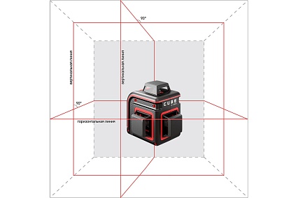 Лазерный уровень ADA CUBE 3-360 Basic Edition А00559