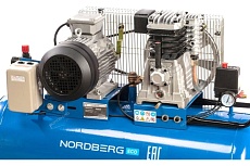 Поршневой компрессор с ременным приводом, объем 100 л Nordberg ECO NCE100/520