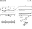 Душевой лоток Am.Pm PrimeFlow W02SC-U11-070-04SB 70 см, комб.затвор, решетка под плитку, хром матовый