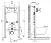 Подвесной унитаз BelBagno Acqua BB340CHR/BB2020SC/BB002-80/BB005-PR-CHROME комплект 4в1