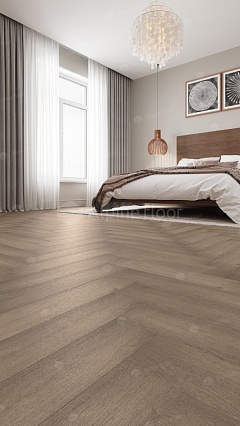 SPC ламинат Alpine Floor Parquet LVT Дуб Насыщенный 590x118x2,5 мм, ECO 16-7