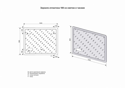 Мебель для ванной Style Line Атлантика 100 см напольная, белый антискрейч