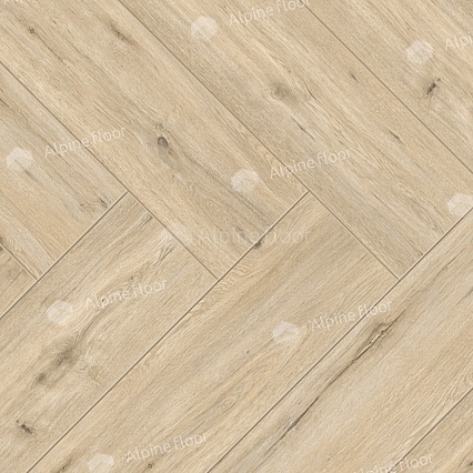 Ламинат Alpine Floor Herringbone 12 Pro Дуб Лион 606x101x12 мм, LF106-1A