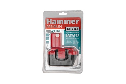 Аккумулятор PREMIUM AKB1220 (12 В; 2 Ач) для BOSCH Hammer 30583