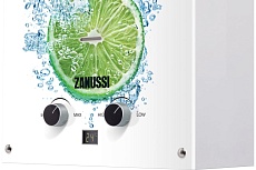 Газовая колонка Zanussi GWH 10 Fonte Glass Lime НС-1077261