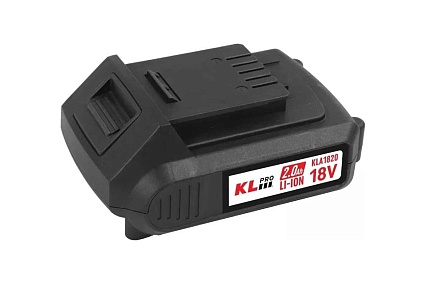 Аккумулятор Li-ion 18В, 2 Ач KLPRO KLA1820