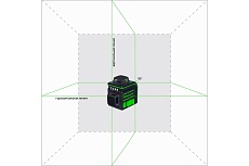 Лазерный уровень ADA Cube 2-360 Green Professional Edition А00534