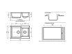Кухонная мойка GranFest Practic GF-P780K 78 см иней