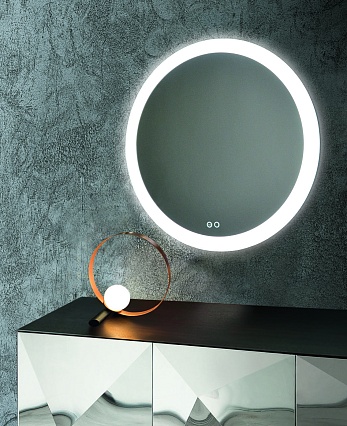 Зеркало Silver Mirrors Perla neo 80x80 см с подсветкой, подогревом