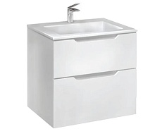 Мебель для ванной Jorno Slide 65 см белый