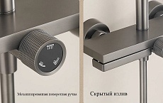 Душевая стойка Belz B24678-7 черный