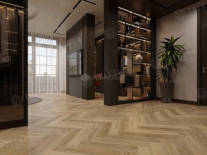 Виниловый ламинат Tulesna Art Parquet LVT Stella 590x118x2.5 мм, 1005-201