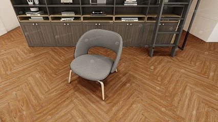 Ламинат Alpine Floor Herringbone 12 Дуб Венето 600x100x12 мм, LF105-10B