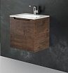 Тумба с раковиной BelBagno Etna 50x39 см, 1 ящик, Rovere Moro