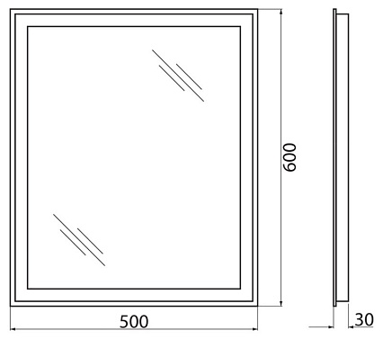 Мебель для ванной BelBagno Kraft 39-500 50 см Rovere Nebrasca Nature