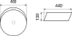 Раковина WeltWasser ELBACH 3264 40 см, 10000003828 белый глянец